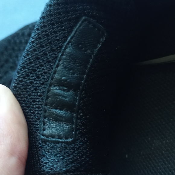 FENDI ROMA Kanye Style Athletic Shoes Black Mesh - Picture 5 of 12